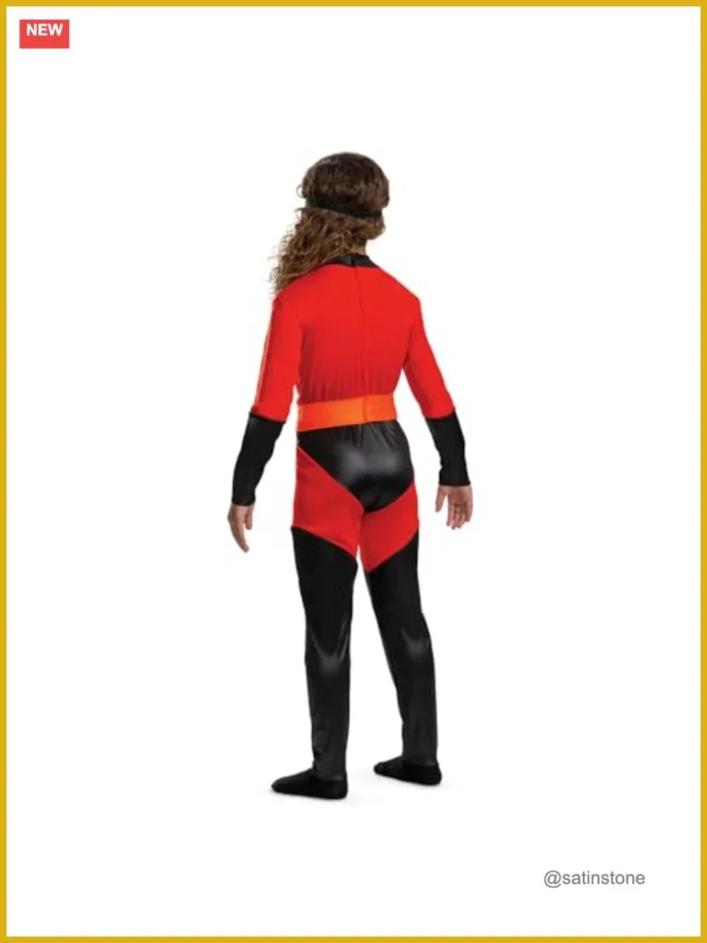 Girls Incredibles Violet Costume Small 4-6x Jumpsuit Mask Halloween